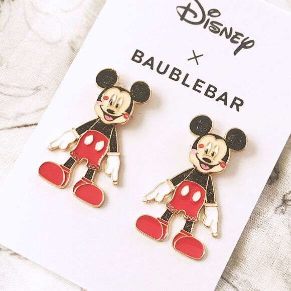 Disney x BAUBLEBAR - Valentine Mickey Mouse Earrings - Picture 1 of 5
